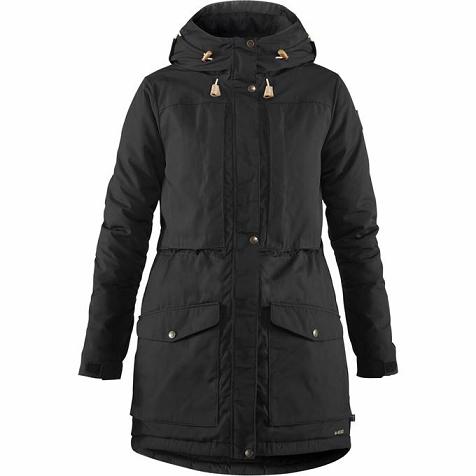 Fjallraven Singi Parka Black Singapore For Women (SG-271318)